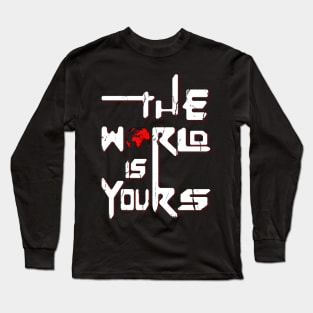 Inclusive Sibling Wit: 'The World's Yours Okayest Sister and Brother' Tee for All World Is Yours Long Sleeve T-Shirt